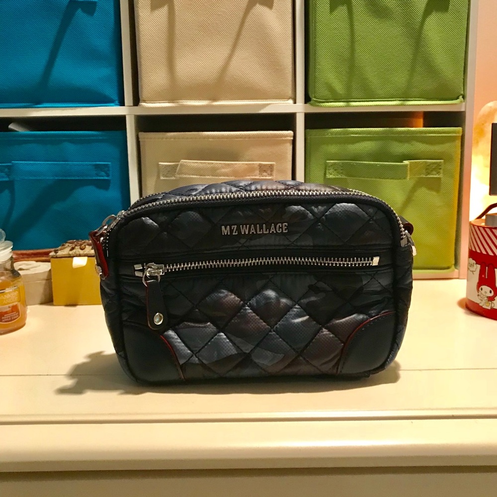 NEW MZ Wallace Mini Crosby In Blue Camo - Picture 6 of 8